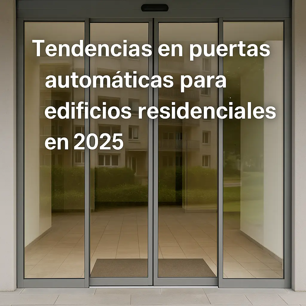puertas automaticas edificios residenciales